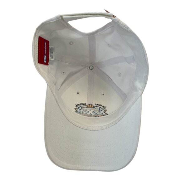 Vintage Super Bowl XXXVII Hat – Reebok NFL White Adjustable Cap – San Diego 2003 - Picture 5 of 7